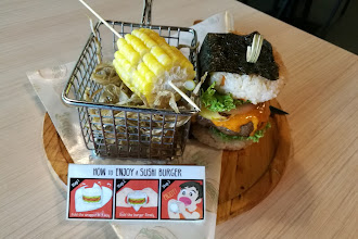 Sushi Burger - Tarikan Utama di SAN000K !