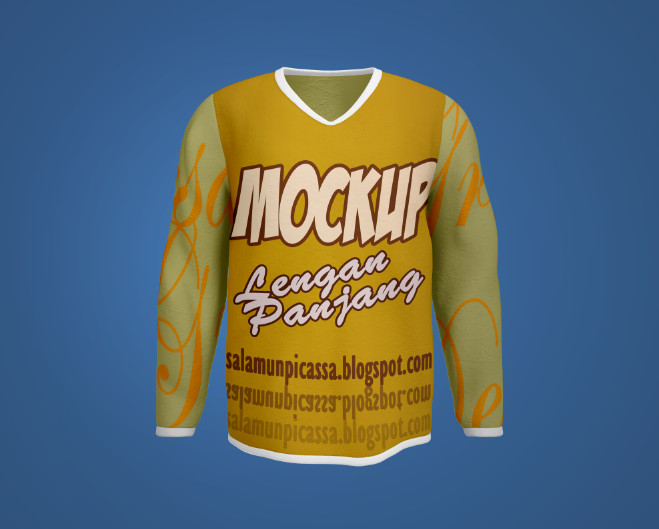 Download 9345+ Download Mockup Jersey Panjang PSD File