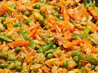 Arroz con verduras