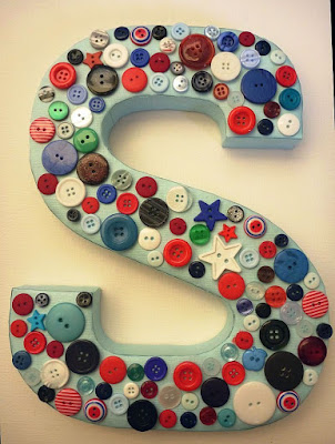 alphabet button craft ideas