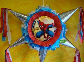 Piñatas del Hombre Araña para Fiestas Infantiles