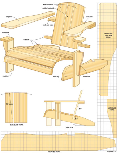 Adirondack Chair Cushions | Teak Adirondack Chairs | Folding ...
