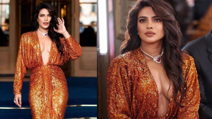 Pic Talk: Priyanka Chopra braless look came in front, showed her bo**ld style at the occasion