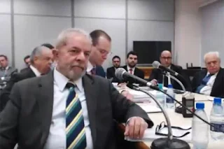 Lula diz ao juiz Sérgio Moro que Antonio Palocci mentiu.