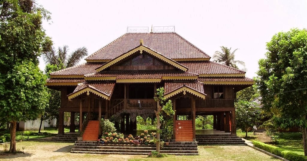 Rumah Adat Lampung Nuwou Sesat Konstruksi dan  