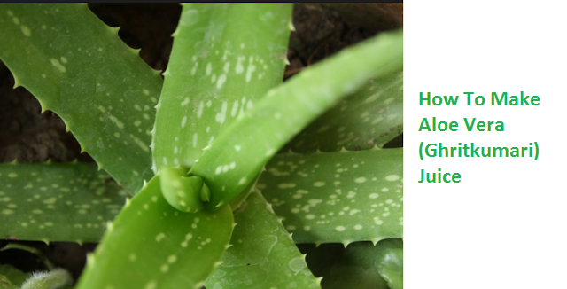 How To Make Aloe Vera (Ghritkumari) Juice