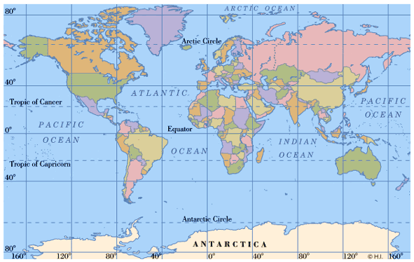 Anang In Side: Peta Dunia