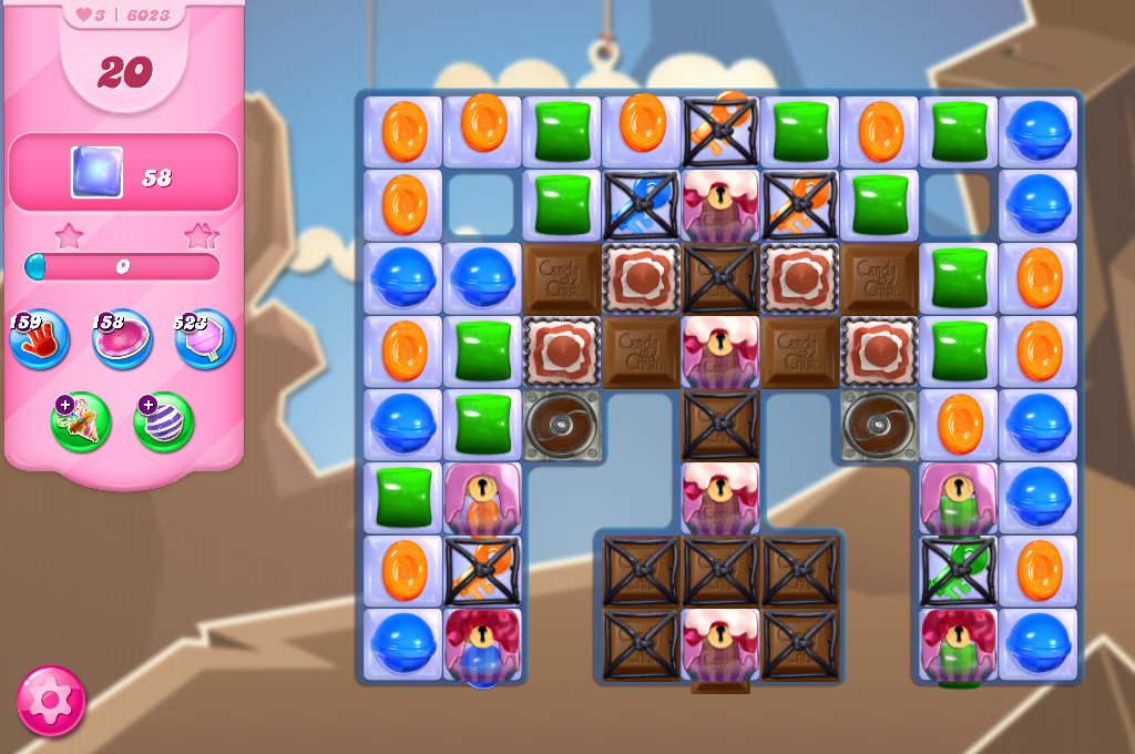 Candy Crush Saga level 6023