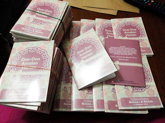 doorgift buku doa murah