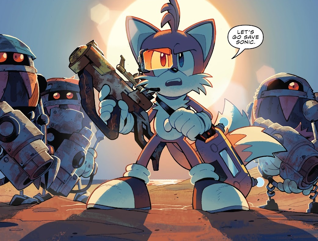 Hedgehogs Can't Swim: Sonic the Hedgehog: Scrapnik Island: Issue 3