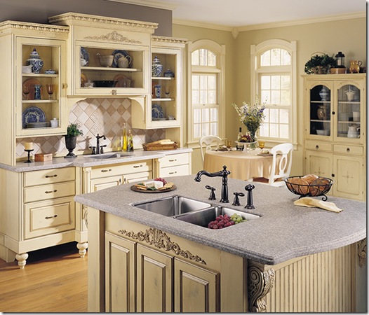 Victorian Kitchen with Modern and Classical concept design