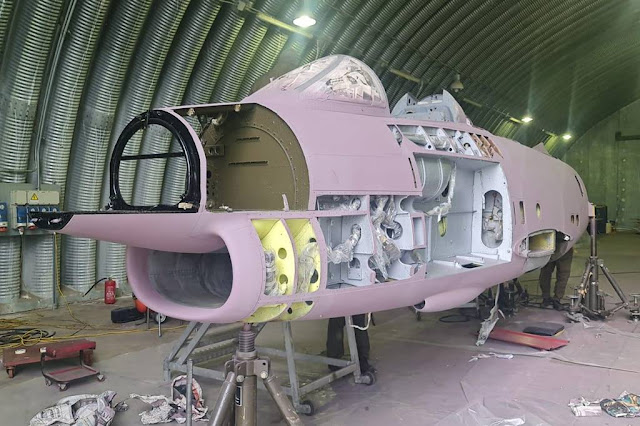 Italian Air Force G91R restoration