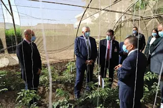 وزيرا الزراعة المصري والعراقي يتفقدان معاهد ومعامل مركز البحوث الزراعية