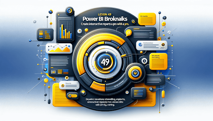 Lesson 49 Power BI Bookmarks: Create Interactive Reports Like a Pro
