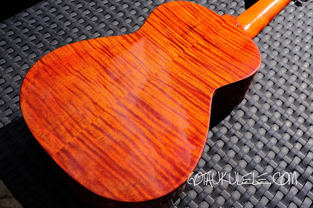 Harley Benton Kahuna CLU-42C ukulele back