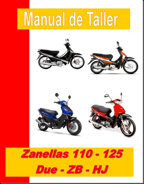taller zanella 110 125