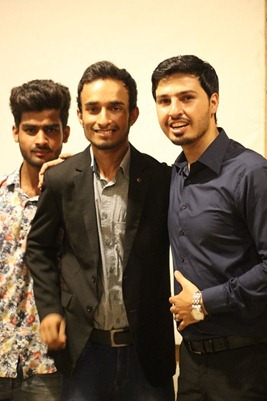Abid with Mohammad Mustafa Ahmedzai