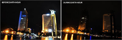 bundaran hi earth hour