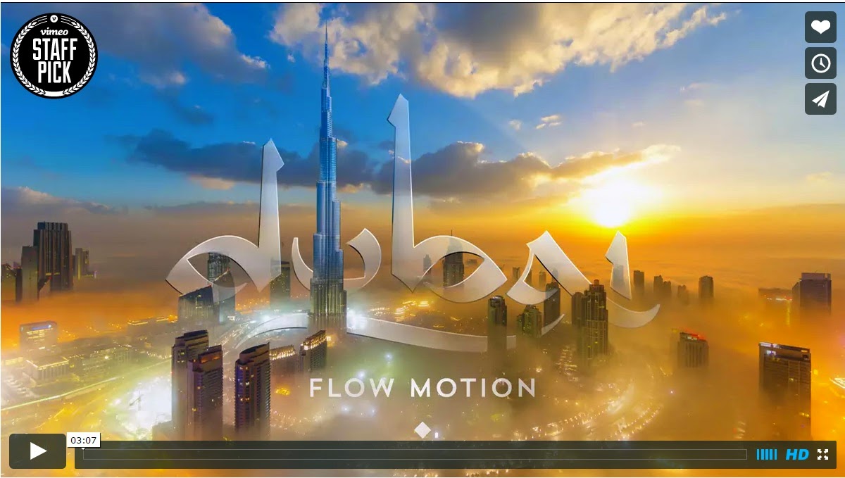 Dubai in flow-motion