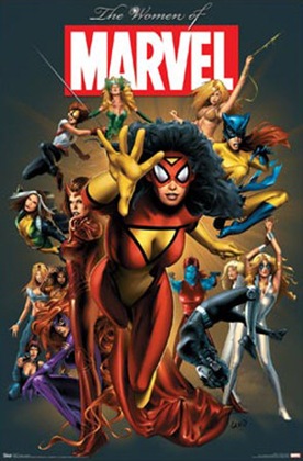 FP9767~Marvel-Comics-Women-of-Marvel-Posters