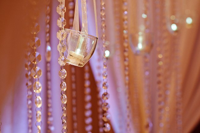 crystal and candle curtains