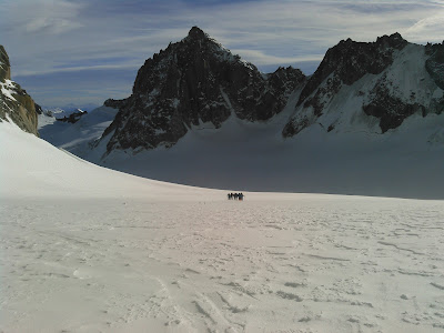 Ski-de-randonnée à la combe Maudite Massif du Mont-Blanc Manu RUIZ