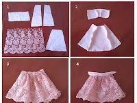 Cara Membuat Baju Barbie Muslimah Tanpa Dijahit