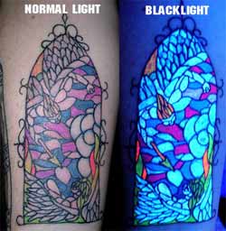 UV Tattoos / Blacklight