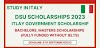 DSU Scholarship in Italy 2023 | Scholarship Admission in Italy 2023| Fully Funded