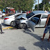 VIDEO: Fiscal y cabo Ejército salvan sus vidas tras un accidente en el Malecón de Barahona
