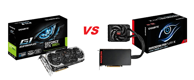 GeForce GTX 980 Ti vs Radeon FURY X