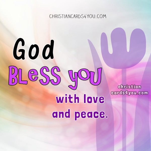 Christian Quotes God bless you today  Christian Cards for You