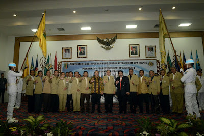 Gubernur Lampung Hadiri Pelantikan IKAPTK