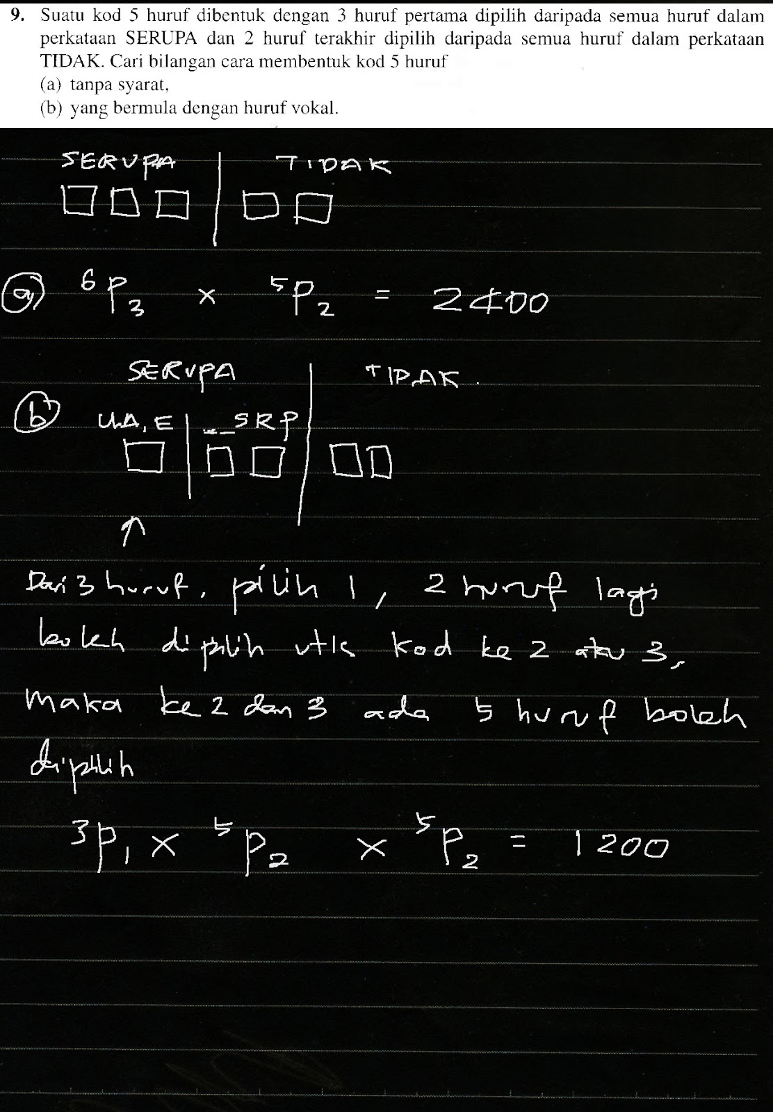 Cikgu Azman - Bukit Jalil: Pilihatur Add Math F5 Bab 6 