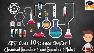 CBSE Class 10 Science Chapter 1 Chemical Reactions and Equations Notes