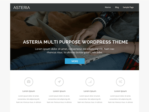 Asteria Multipurpose WordPress Theme