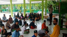 Cegah Penyebaran Covid-19, Polres Serang Beri Himbauan AKB di Ponpes Darul Al-Hibba