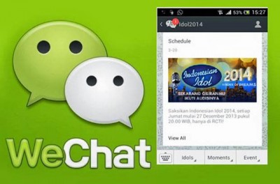 Dukung dan Terhubung dengan Indonesian Idol 2014 Lewat WeChat