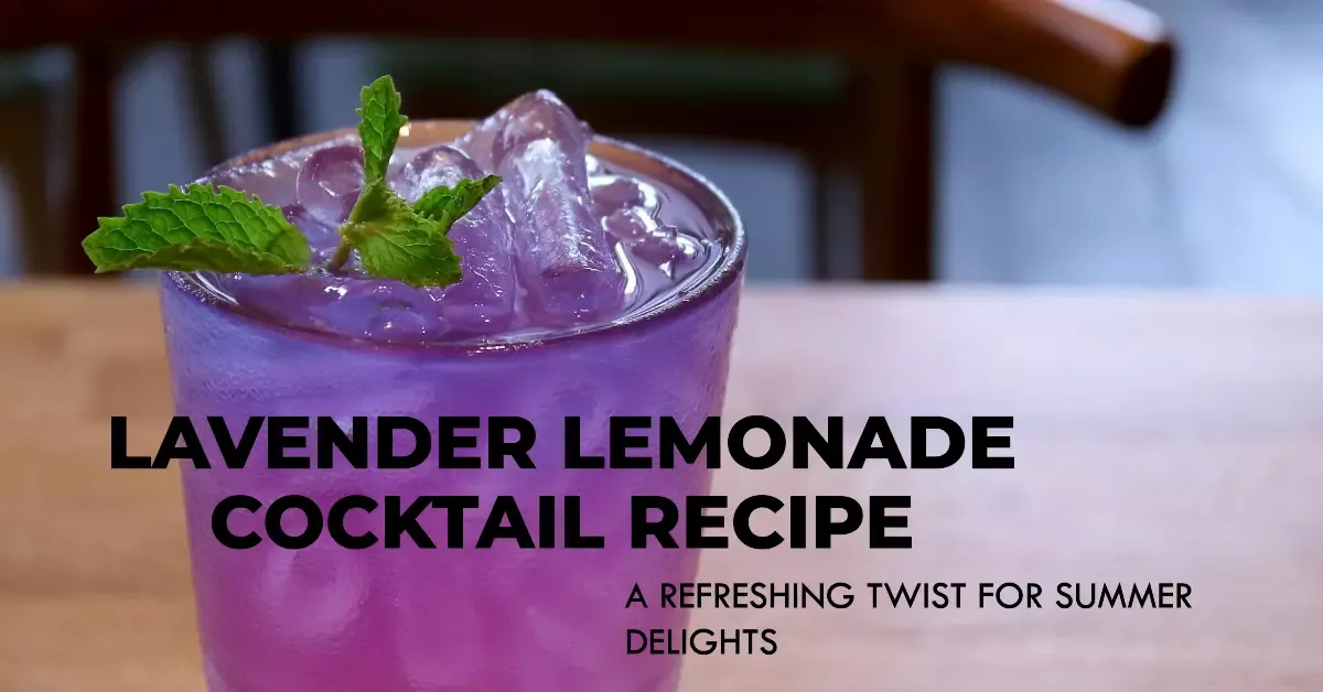 Lavender Lemonade Cocktail Recipe