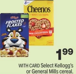 Cheap Kellogg's Cereal at CVS 5/15-5/21