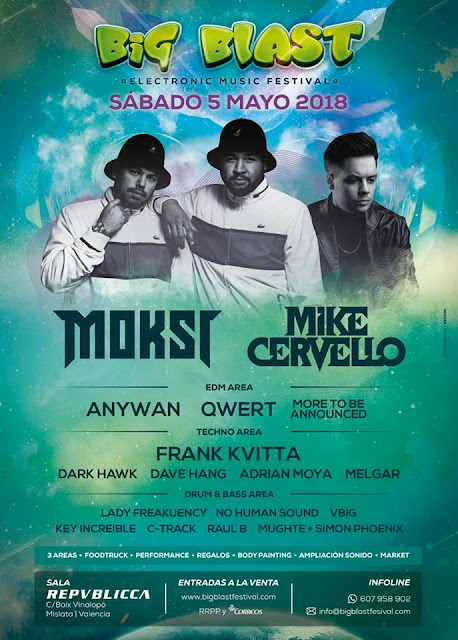 big blast festival, mislata, valencia, música, música electrónica, edn, techno, drum & bass