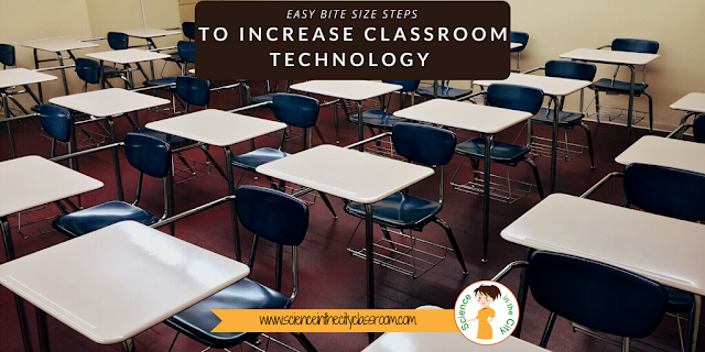 Bite Size Steps to Increase Classroom Technology