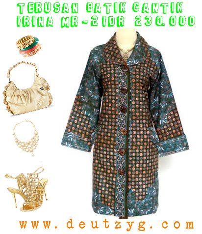 Butik Batik OnlineBatik Maxi Dress Toko Baju Batik O