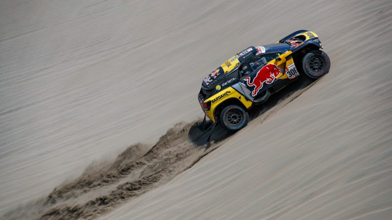 Dakar 2019: Sébastien Loeb gana la etapa 8 Nasser Al-Attiyah sigue firme en la general