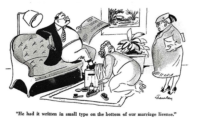 1944 marriage cartoon