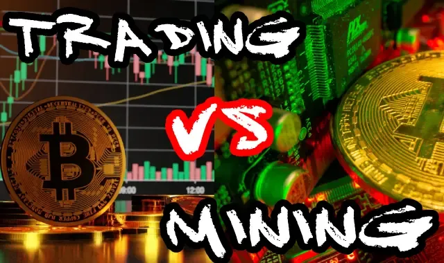Is mining better than trading?