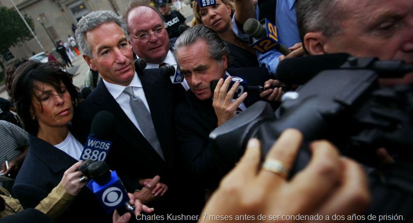 Charles Kushner, 7 meses antes de ser condenado a dos años de prisión.