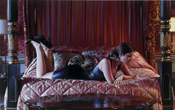 rob hefferan pinturas hiper realistas desejo luxúria paixão