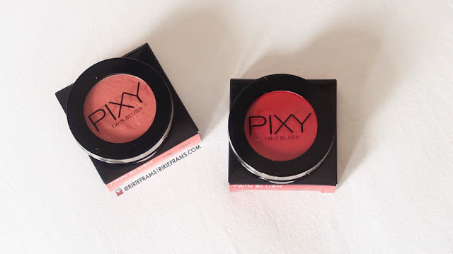 PIXY Twin Blush Review - beauty blogger indonesia - ririeprams