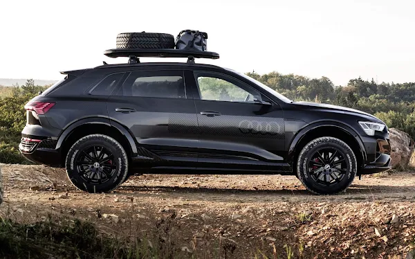 Novo Audi Q8 e-tron Dakar 2024